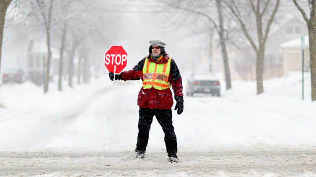 Illustration for article titled 8 Local Crossing Guards I’ve Got Wrapped Around My Little Finger